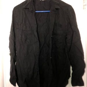 Black Button Down Shirt
